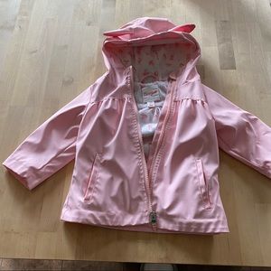 Adorable 12 month cat and jack bunny rain coat 12 months